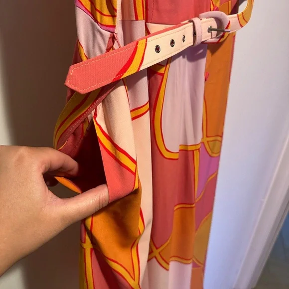 NWT Donna Morgan Sleeveless Button Down Maxi Dress - Picture 16 of 16